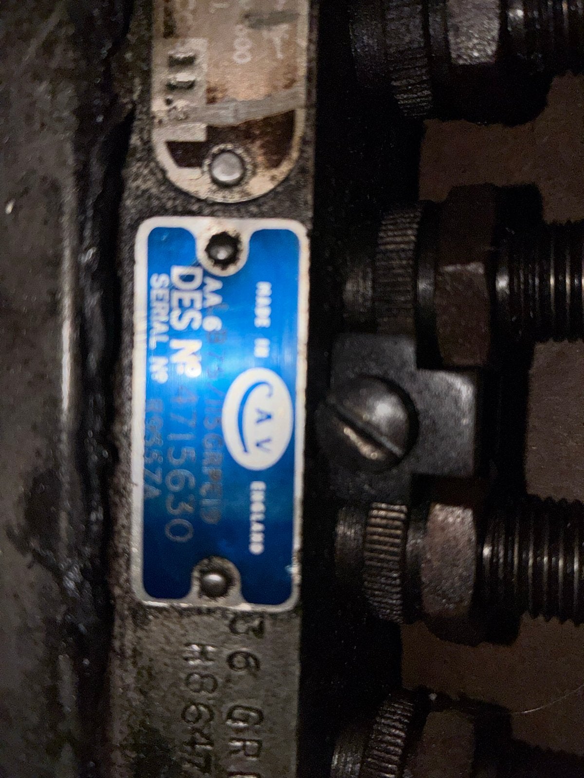 Brandstofpomp CAV DAF 475 - Onderdelen, Ophalen, Gebruikt