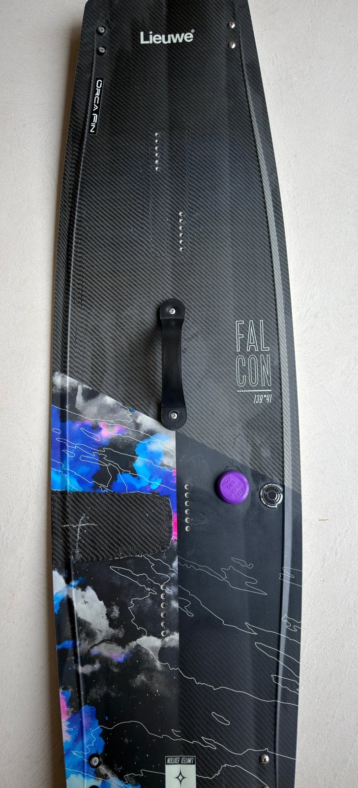 Lieuwe Falcon 139x41 Cloud Nine, Ophalen, Gebruikt, Board