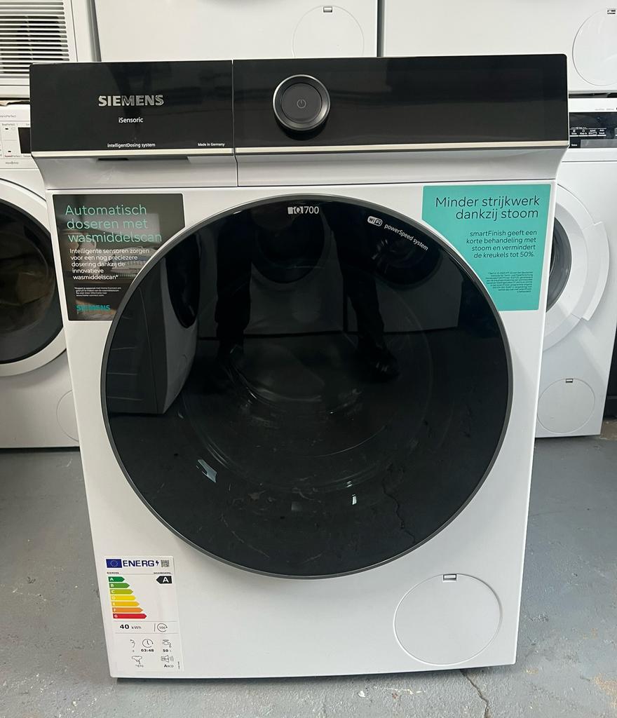 Siemens IQ700 wasmachine 9KG i-Dos & WiFi in nieuwstaat, Witgoed en Apparatuur, Wasmachines, 8 tot 10 kg, Ophalen of Verzenden
