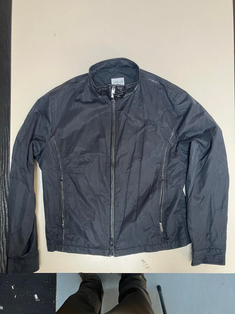Vintage Armani Collezioni Jack, maat 52, Ophalen of Verzenden, Gedragen, Maat 52/54 (L), Zwart