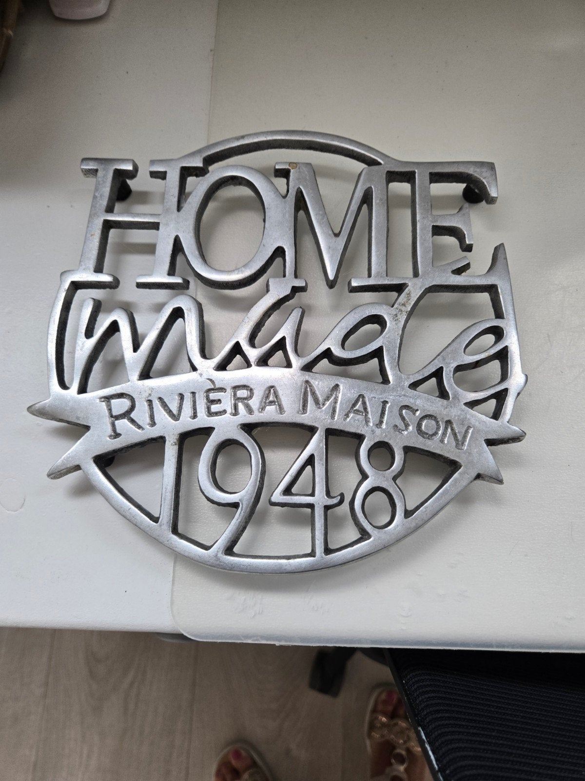 Riviera Maison pannenonderzetter "Home Made 1948", Ophalen
