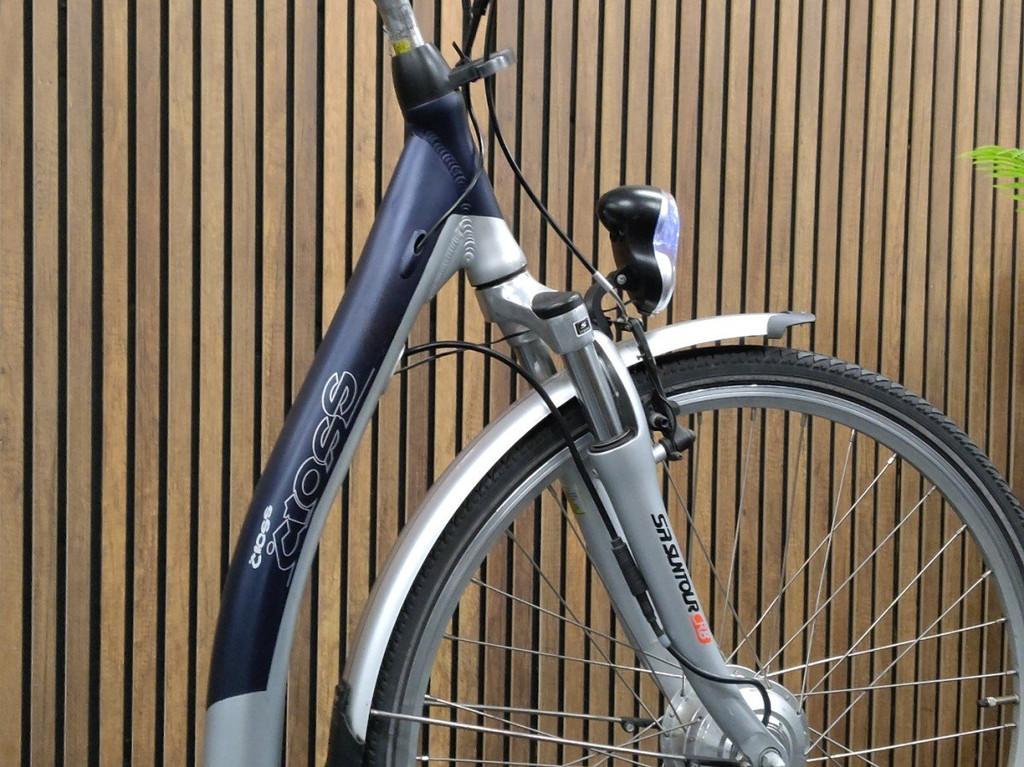 Cross E-Trendy Extra Lage Instap Dames Zilver-Blauw 50cm 202, Overige merken, -, - 0
-, NL, Nieuw