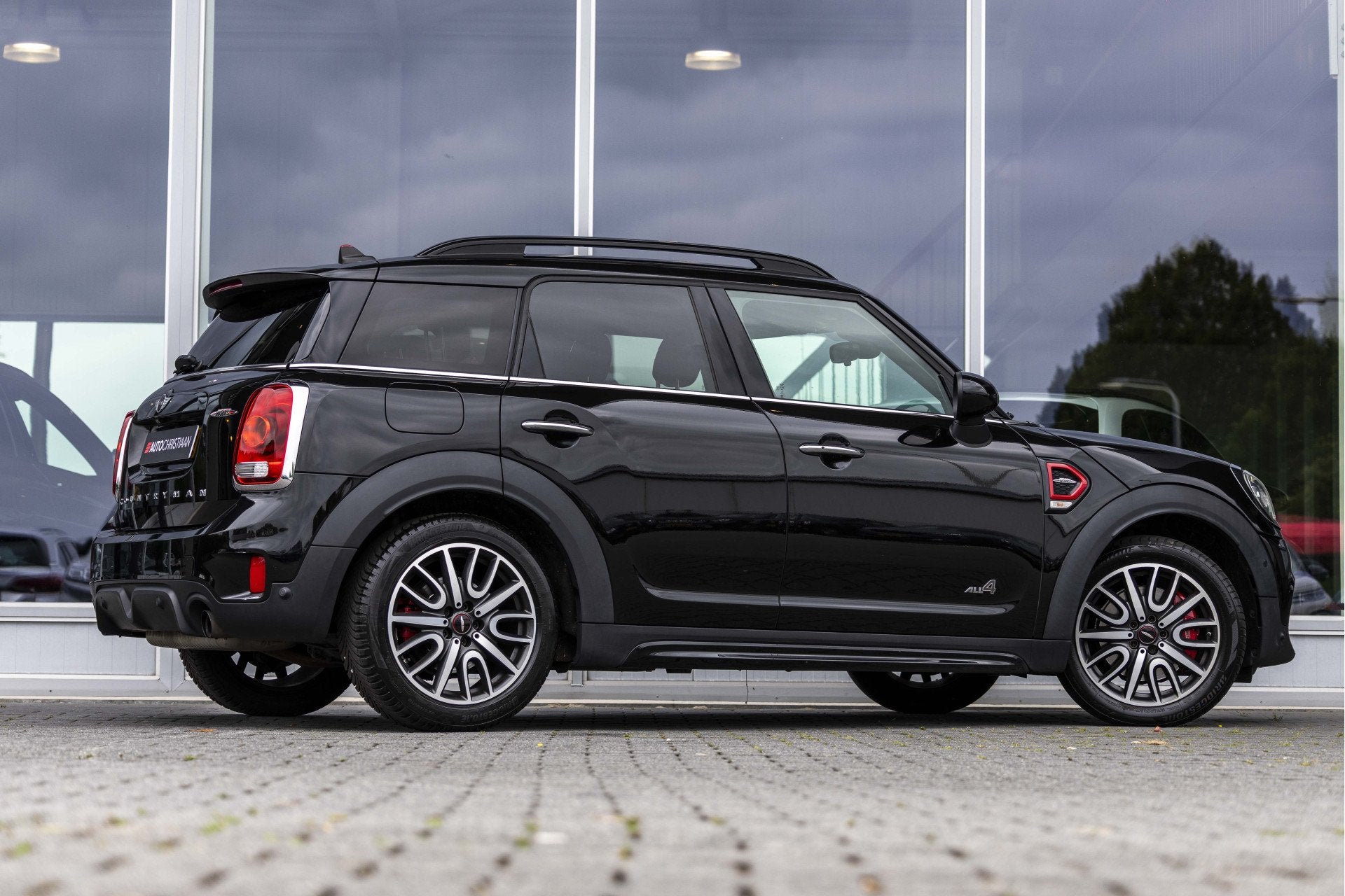 MINI Countryman 2.0 John Cooper Works ALL4 Chili | Pano | Ha, 232 pk, Zwart, Bedrijf, Vierwielaandrijving