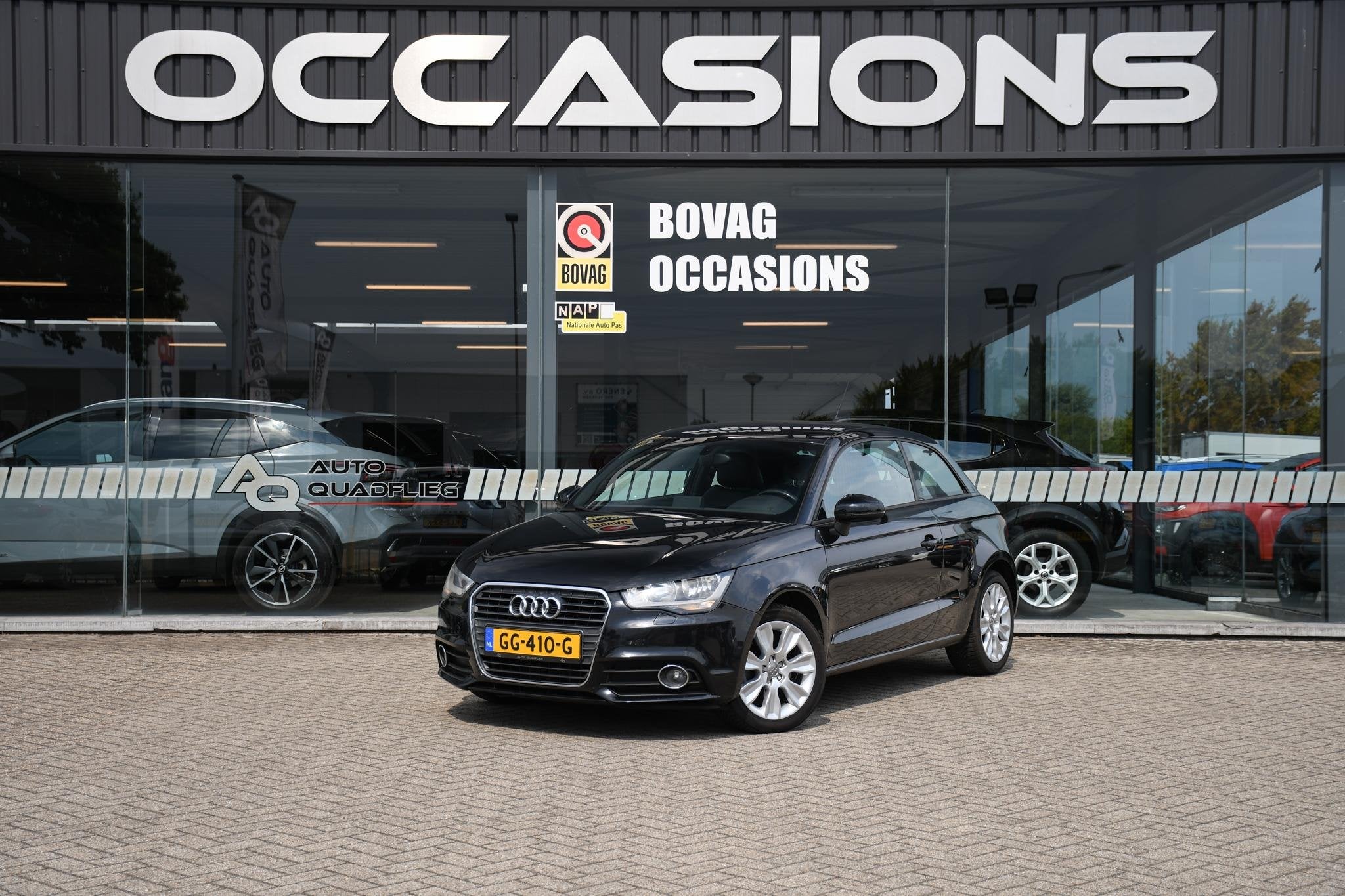 Audi A1 1.4 TFSI S edition NAVIGATIE/ LEDER-STOF/ BI XENON, Auto's, Audi, Automatische klimaatregeling, 4 cilinders, 4 stoelen