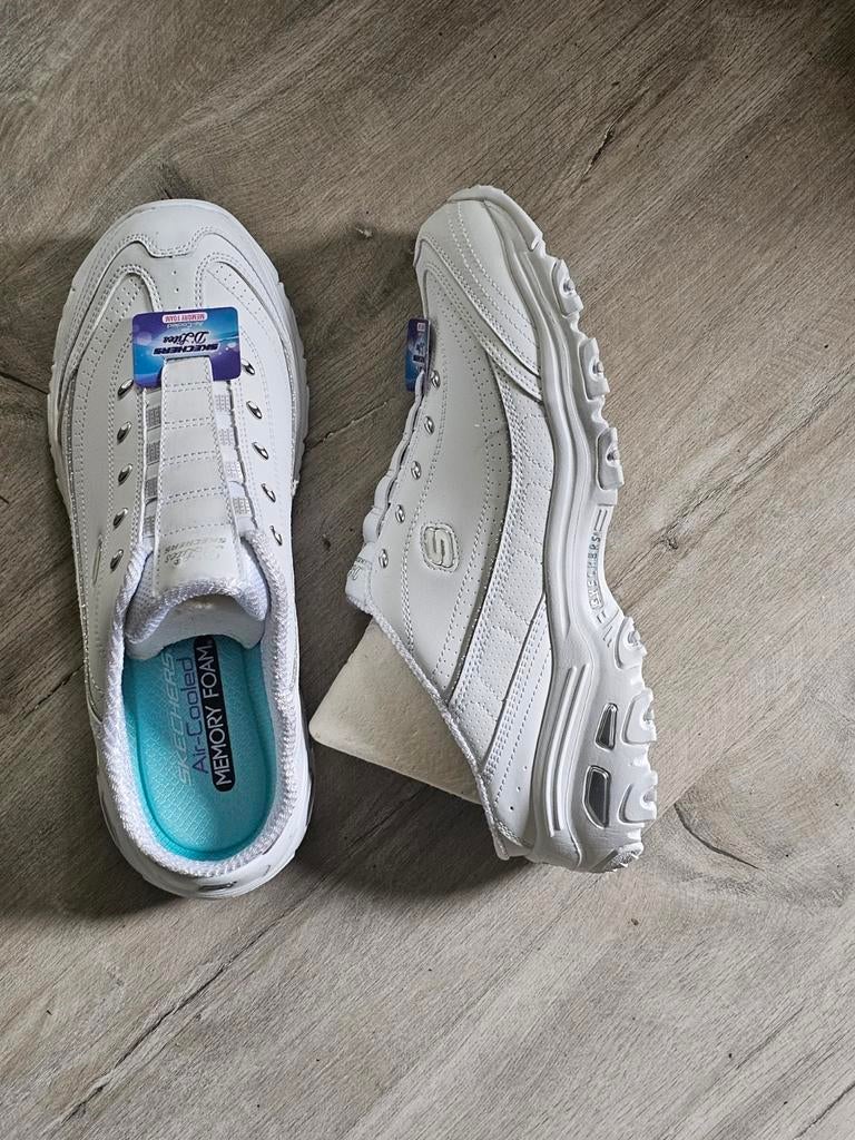 Nieuwe Skechers D'Lites Bright Sky Sneakers Wit - Maat 41, Skechers, Wit, Nieuw, Ophalen of Verzenden