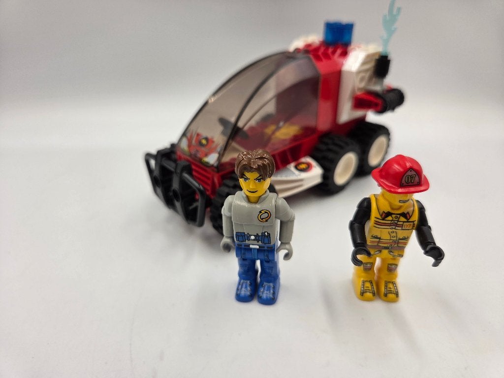 Lego Jack Stone 4605 Fire Response SUV, Lego, Ophalen of Verzenden, Zo goed als nieuw, Complete set