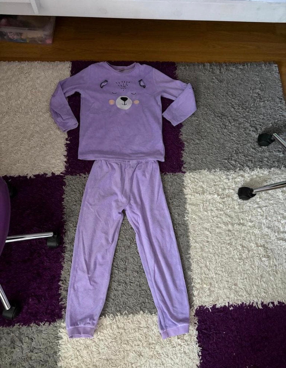 Meisjes pyjama/ huispak maat 128/134, Kinderen en Baby's, Kinderkleding | Maat 128, Ophalen of Verzenden, Zo goed als nieuw, Meisje