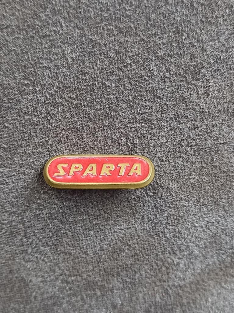 Speldje Sparta, Ophalen of Verzenden, Gebruikt