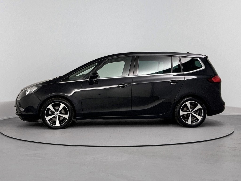 Opel Zafira Tourer 1.4 Business+ 7p. Electronic Climate Cont, Auto's, Opel, Stof, Gebruikt, Zwart, 4 cilinders