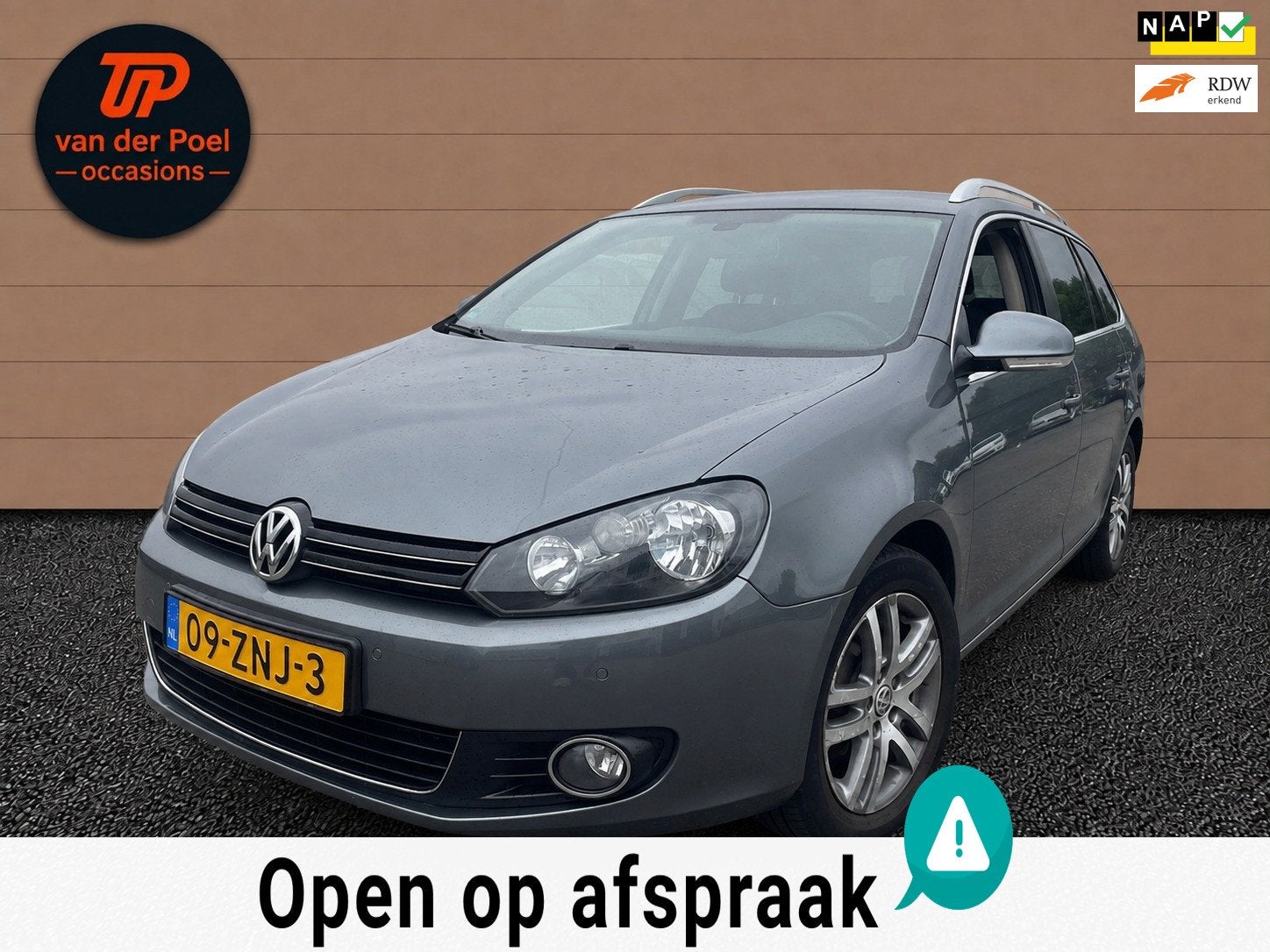 Volkswagen Golf Variant 1.6 TDI High Executive Line BlueMoti, Voorwielaandrijving, Euro 5, Gebruikt, Origineel Nederlands