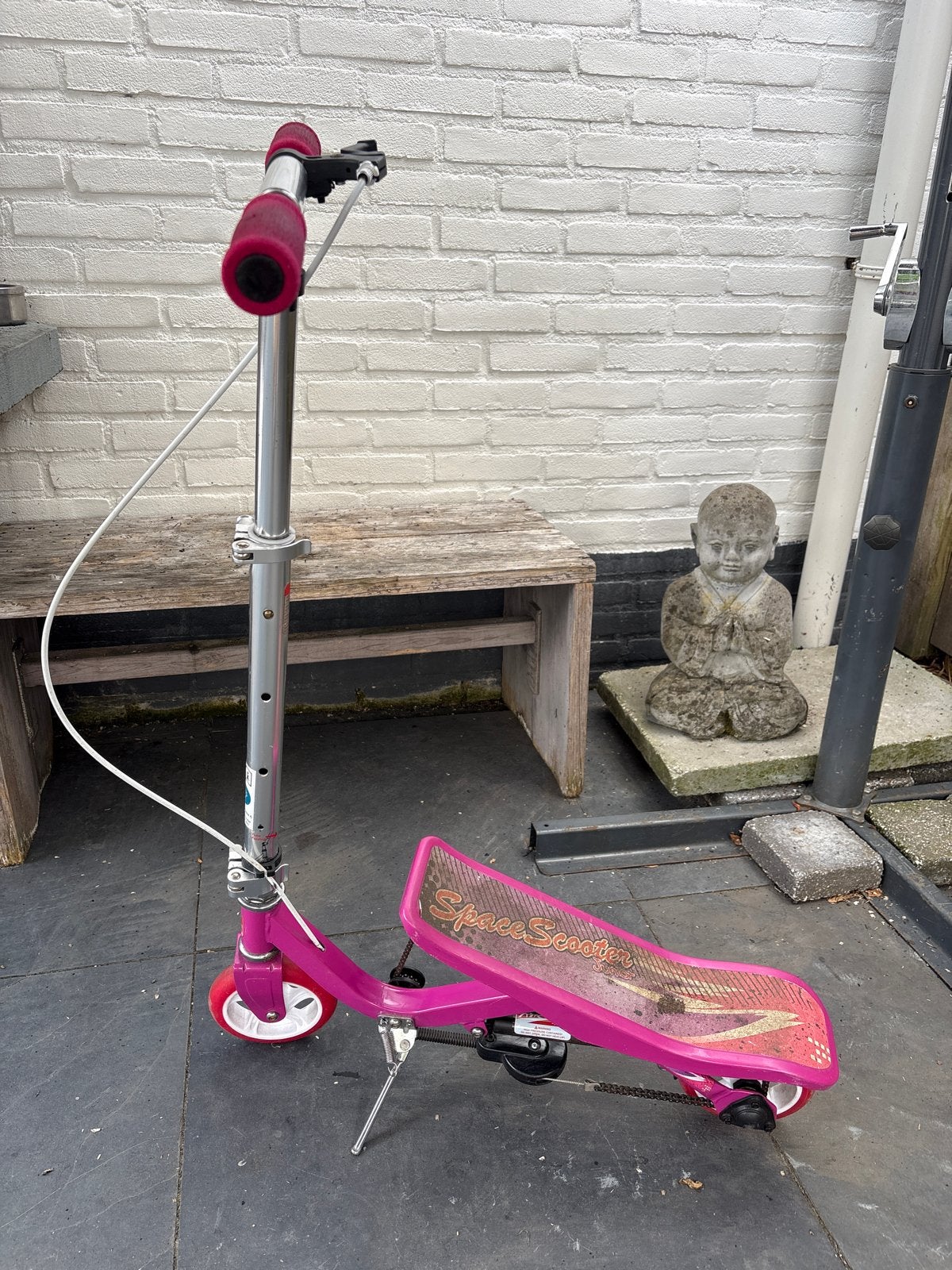 Roze Space Scooter - Gebruikt maar in goede staat, Ophalen, Gebruikt, Gewone step