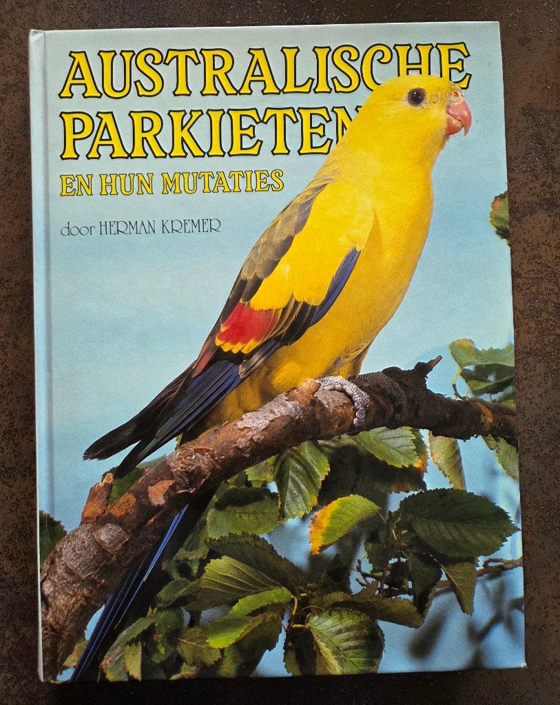 Australische parkieten en hun mutaties - Herman Kremer, Verzenden, Zo goed als nieuw, Vogels, Herman Kremer