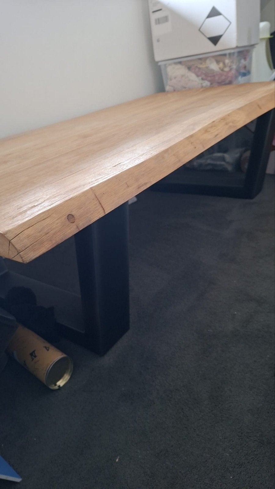 Salontafel teak hout, Ophalen, Rechthoekig, 100 tot 150 cm, 50 tot 100 cm
