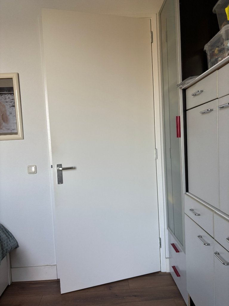 Binnendeur 231 bij 93 cm rechtsdraaiend, Ophalen, 80 tot 100 cm, 215 cm of meer, Binnendeur