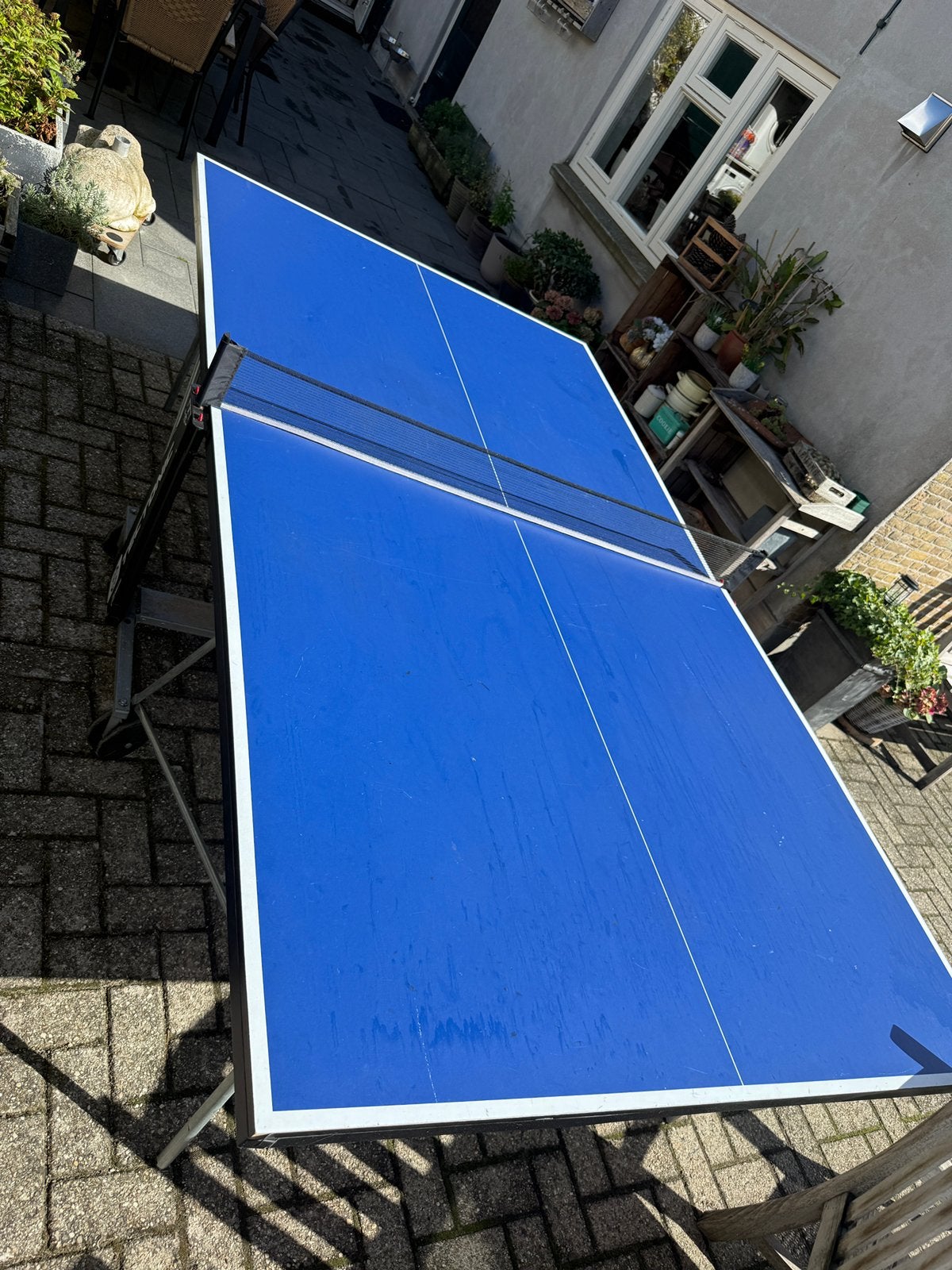 Ping pong tafel, Sport en Fitness, Tafeltennis, Ophalen, Zo goed als nieuw
