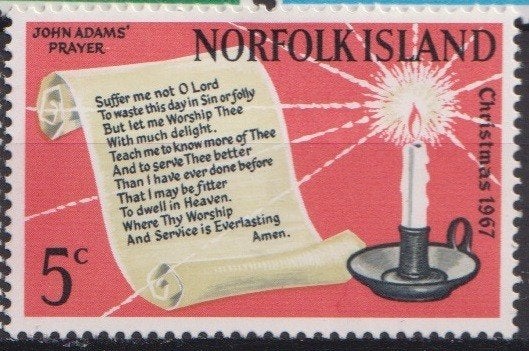 Norfolk Island 1967 Kerstmis, Verzenden, Postfris, Overige thema's