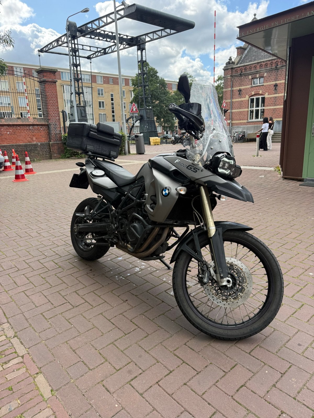 BMW F800GS Allroad Motor met Topkoffer en Valbeugels, Gebruikt, Particulier, Enduro, ABS