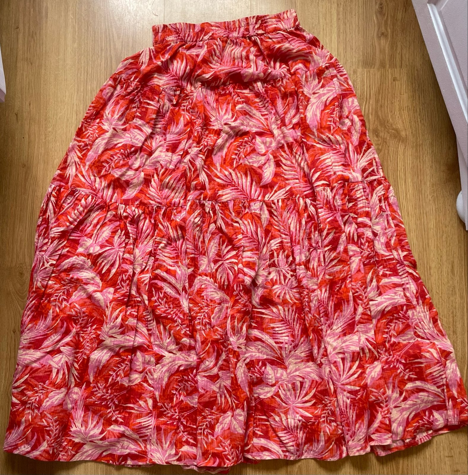 Lollys Laundry Sunset Skirt - Maat L, Maat 42/44 (L), Ophalen of Verzenden, Zo goed als nieuw, Rood