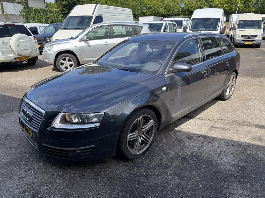 Audi A6 Avant 3.2 FSi quattro leder automaat lm velgen, Auto's, Audi, Bedrijf, Te koop, A6, 4x4, ABS, Airbags, Airconditioning