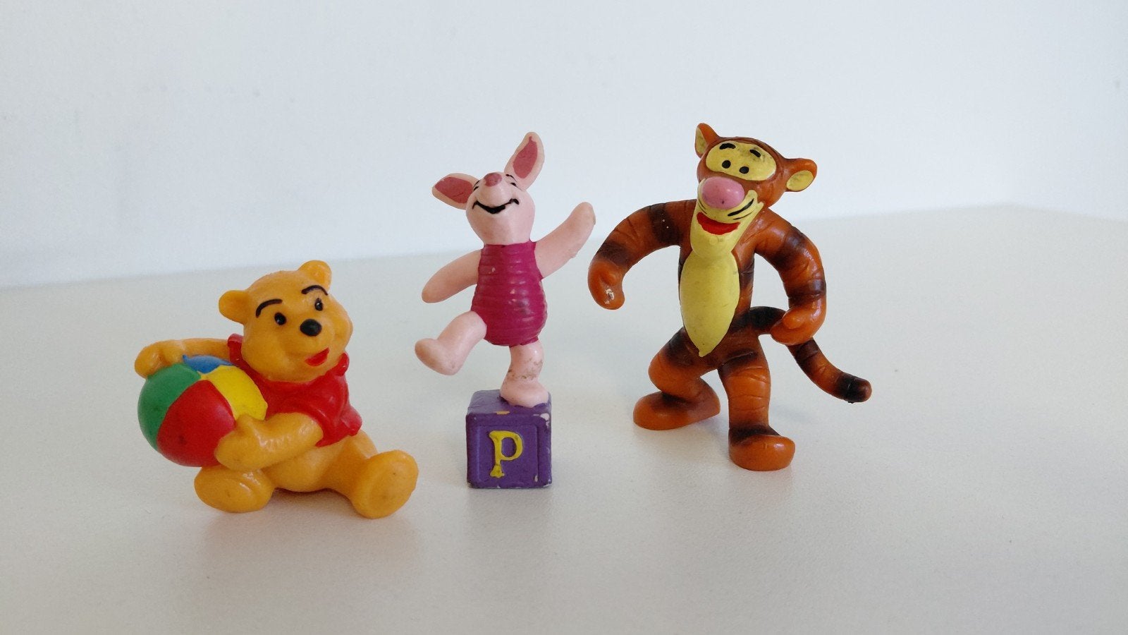 3 Winnie the pooh Disney poppetjes, Ophalen of Verzenden, Zo goed als nieuw