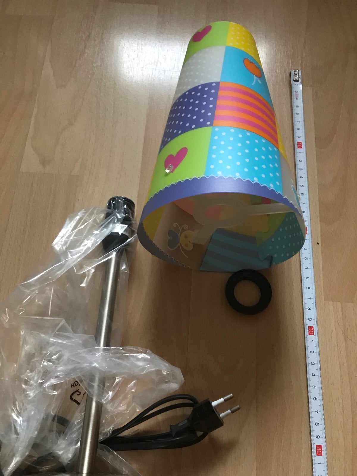 Nieuwe kinderlamp met robuuste staander, Ophalen, Nieuw, Metaal, Minder dan 50 cm