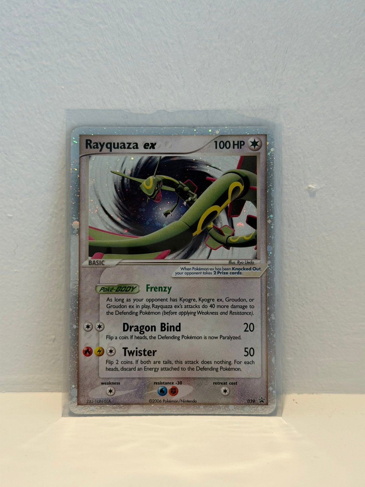 Rayquaza EX Nintendo Promo’s - 039 - Pokemon Kaart, Verzenden, Zo goed als nieuw