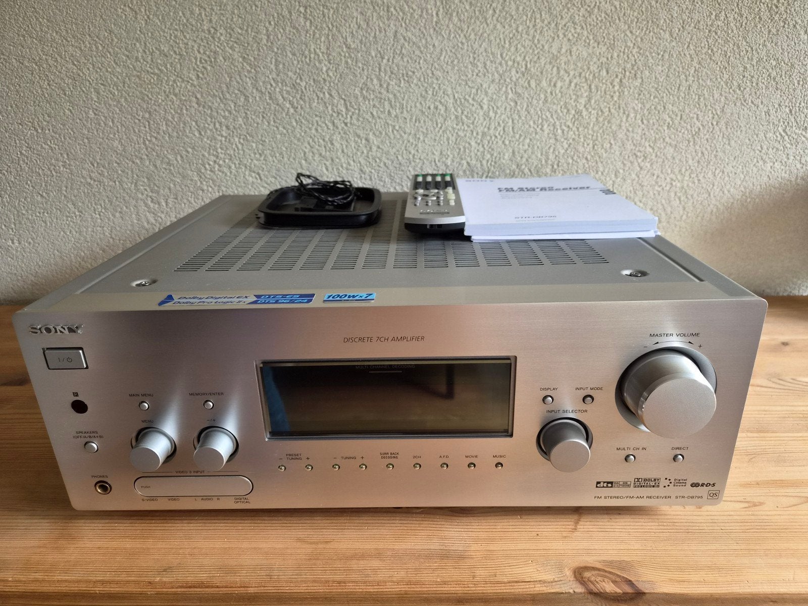 Sony STR-DB795 QS  7.1 receiver, Ophalen, Gebruikt, Sony