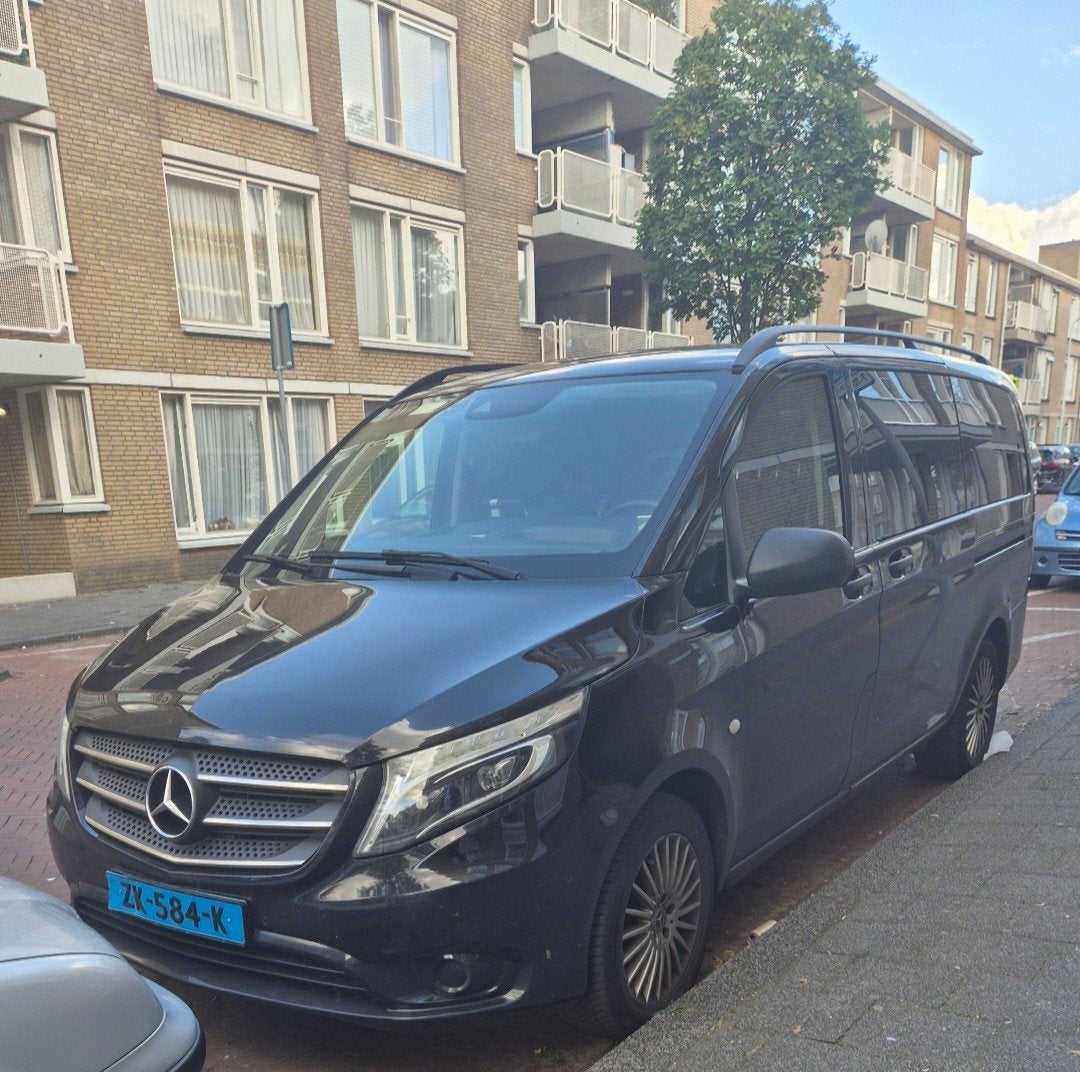 Mercedes  Benz vito tourer 2019 116 D, Auto's, Mercedes-Benz, Automaat, Euro 6, Overige carrosserieën, Zwart