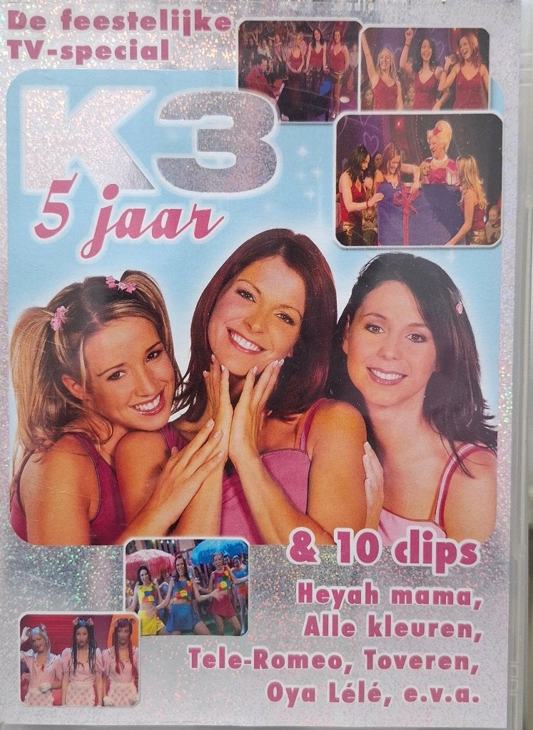 K3 5 Jaar DVD - Krasvrij - De Feestelijke TV-Special