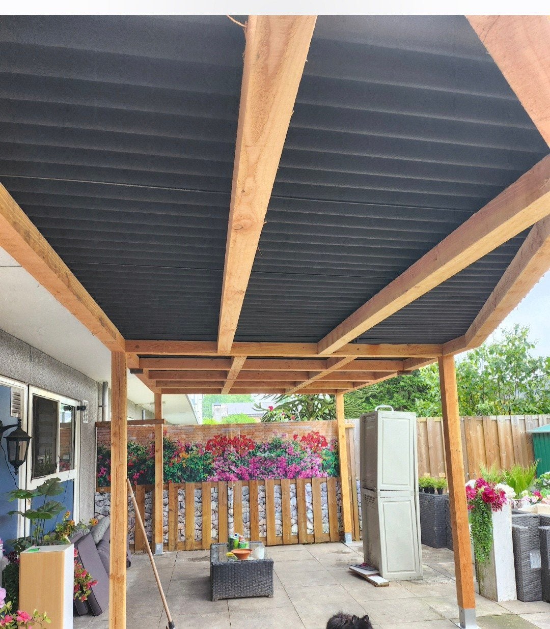 Mooie grote overkapping, Ophalen, Veranda