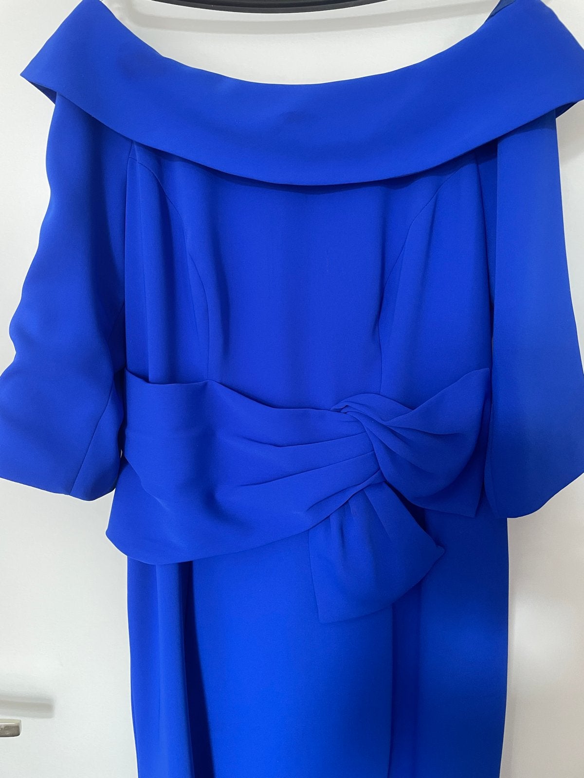 Prachtige kobaltblauwe feestjurk met oorbellen, Kleding | Dames, Gelegenheidskleding, Maat 38/40 (M), Galajurk, Blauw, Ophalen of Verzenden