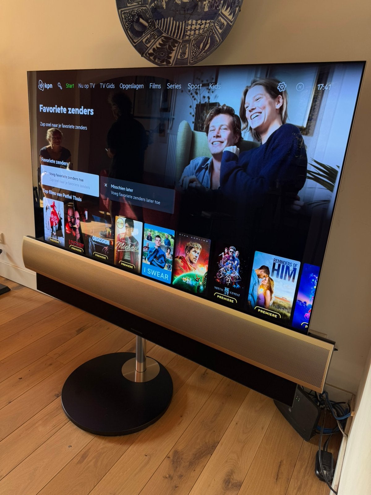 Beovision Eclipse 65 Brass OLED 4K bang olufsen b&o, Overige merken, Ophalen of Verzenden, Zo goed als nieuw, 100 cm of meer