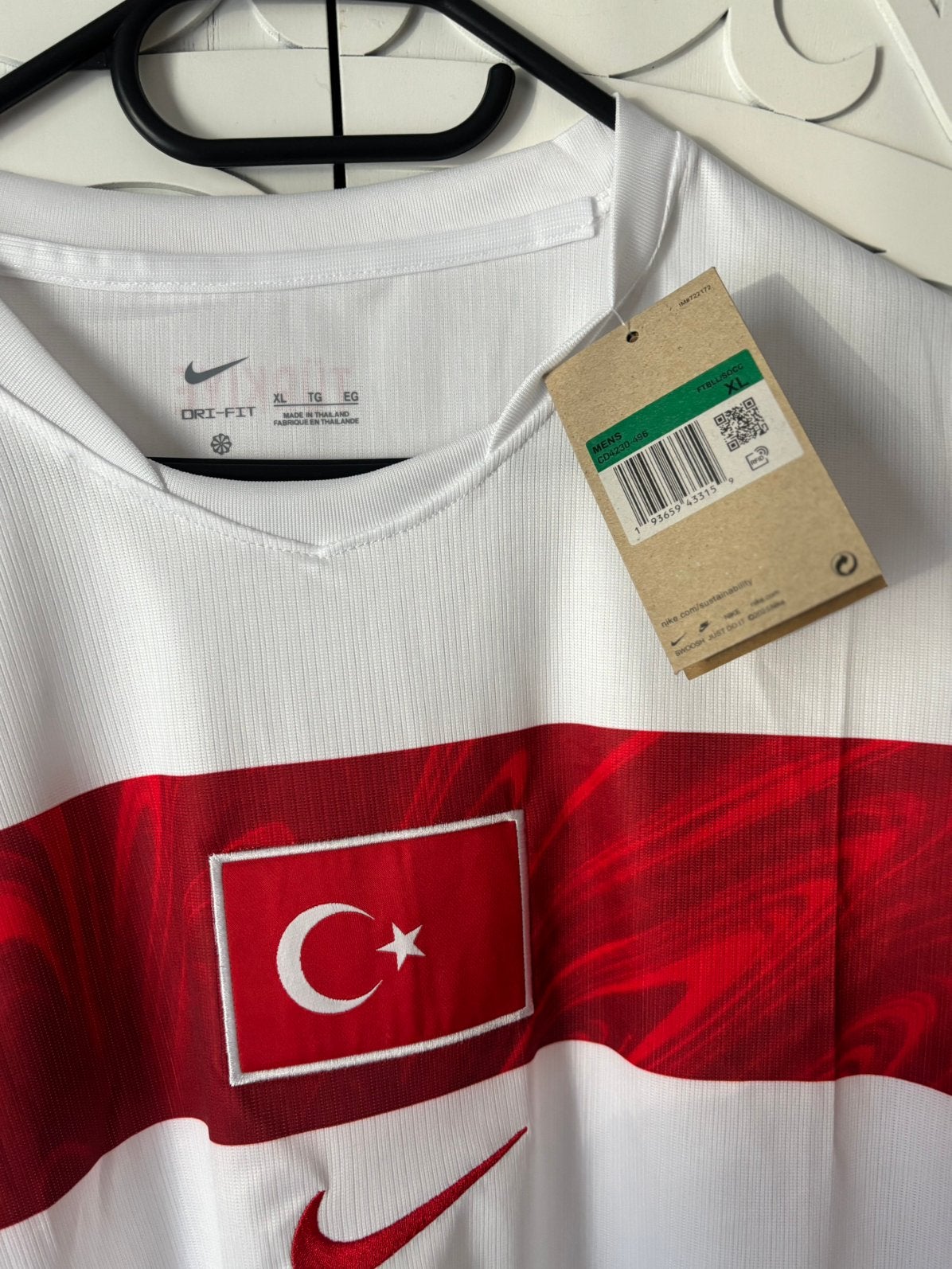 TURKIJE TURKIYE WK 2026 NIKE SHIRT, Ophalen of Verzenden, Zo goed als nieuw, Overige maten, Zwart