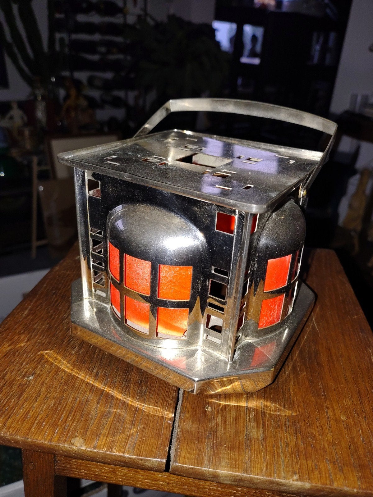 Antiek Art Deco Theelicht Daalderop Tiel Jaren '20/', Ophalen of Verzenden