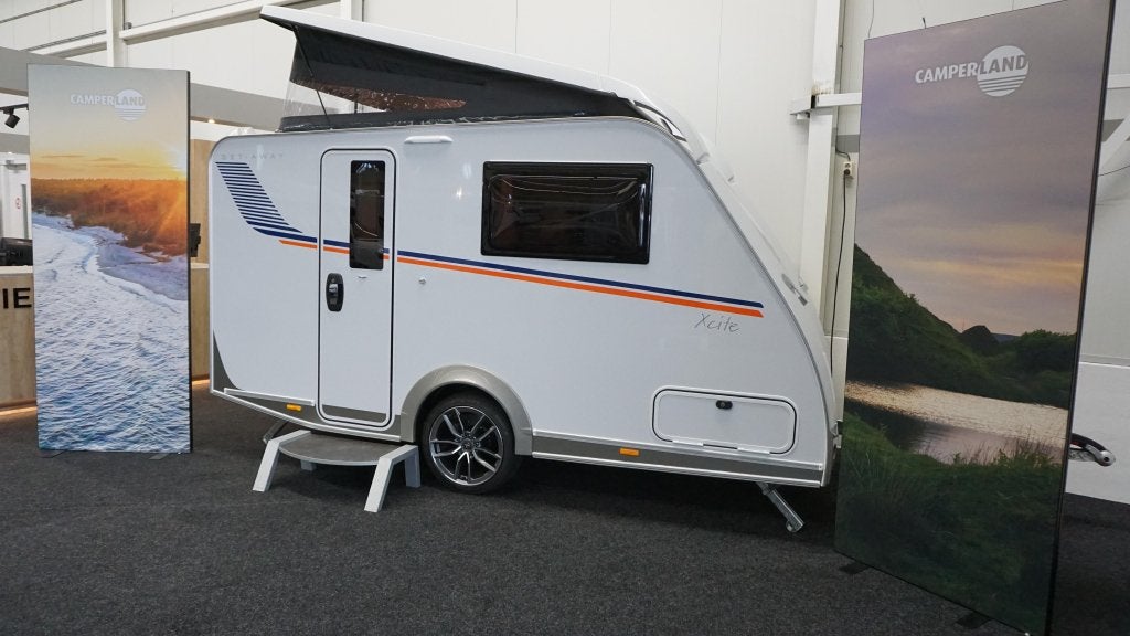 Easy Caravanning GetAway Xcite Caravan van het jaar 2026, Caravans en Kamperen, Overige merken, Overige typen, Tot en met 2, Hordeur