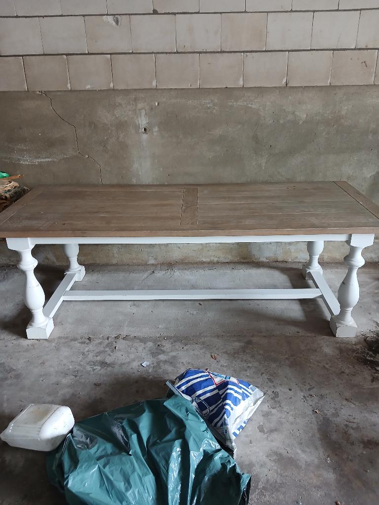 Klooster tafel, Ophalen, Gebruikt, 200 cm of meer, 50 tot 100 cm