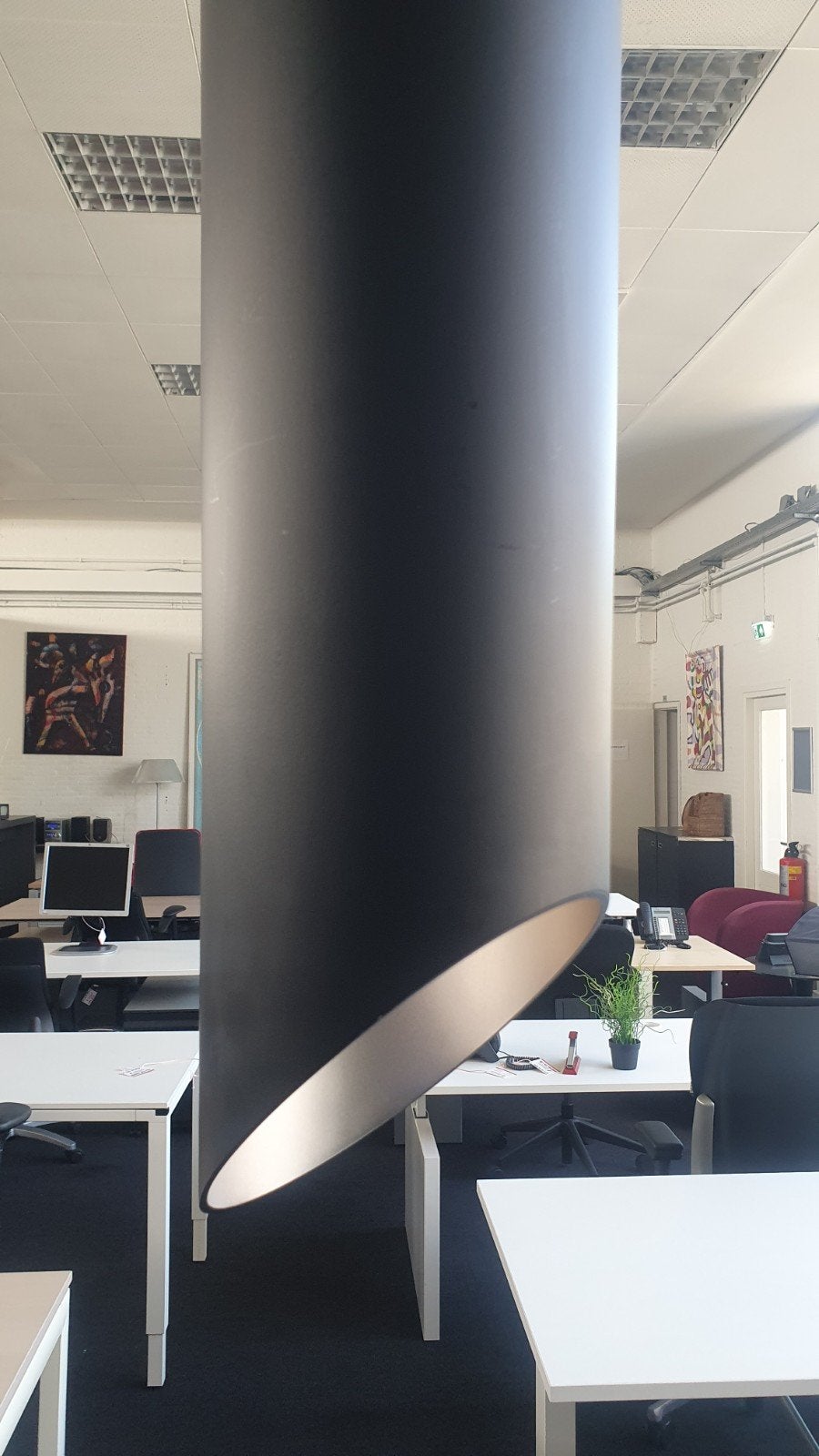 Tom Dixon  Pendant Hanglamp PPL65D - Design Verlichting, Ophalen of Verzenden, Gebruikt, Modern, Industrieel, Design