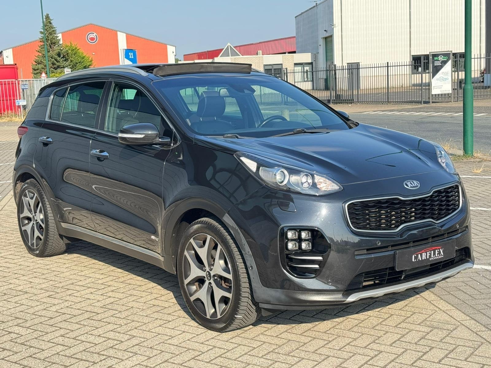 Kia Sportage 1.6 T-GDI 4WD GT-Line Automaat / VOL OPTIE /, Auto's, Kia, Gebruikt, 4 cilinders, Leder, Bedrijf
