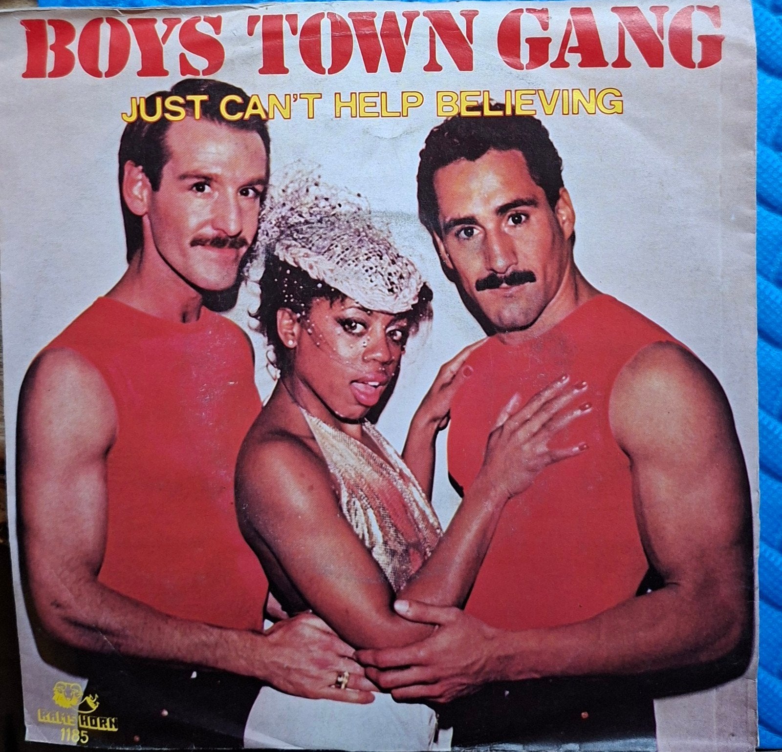 Boys Town Gang - Just Can't Help Believing (Single), Cd's en Dvd's, Vinyl Singles, Gebruikt, Fotohoes, Single, 1980 - 1989, Dance