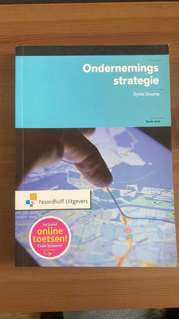 Ondernemingsstrategie - Sytske Douma (zesde druk), Boeken, Studieboeken en Cursussen, Ophalen of Verzenden, Gamma, Zo goed als nieuw