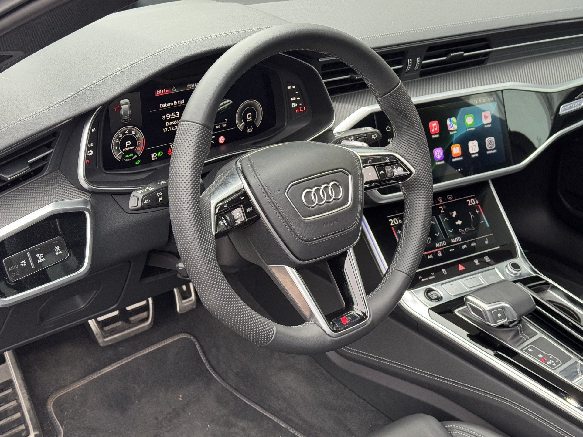 Audi A6 Avant 50 TFSI e quattro S edition | Trekhaak | B&O |, Auto's, Audi, Automaat, 77 km/l, Gebruikt, 4 cilinders