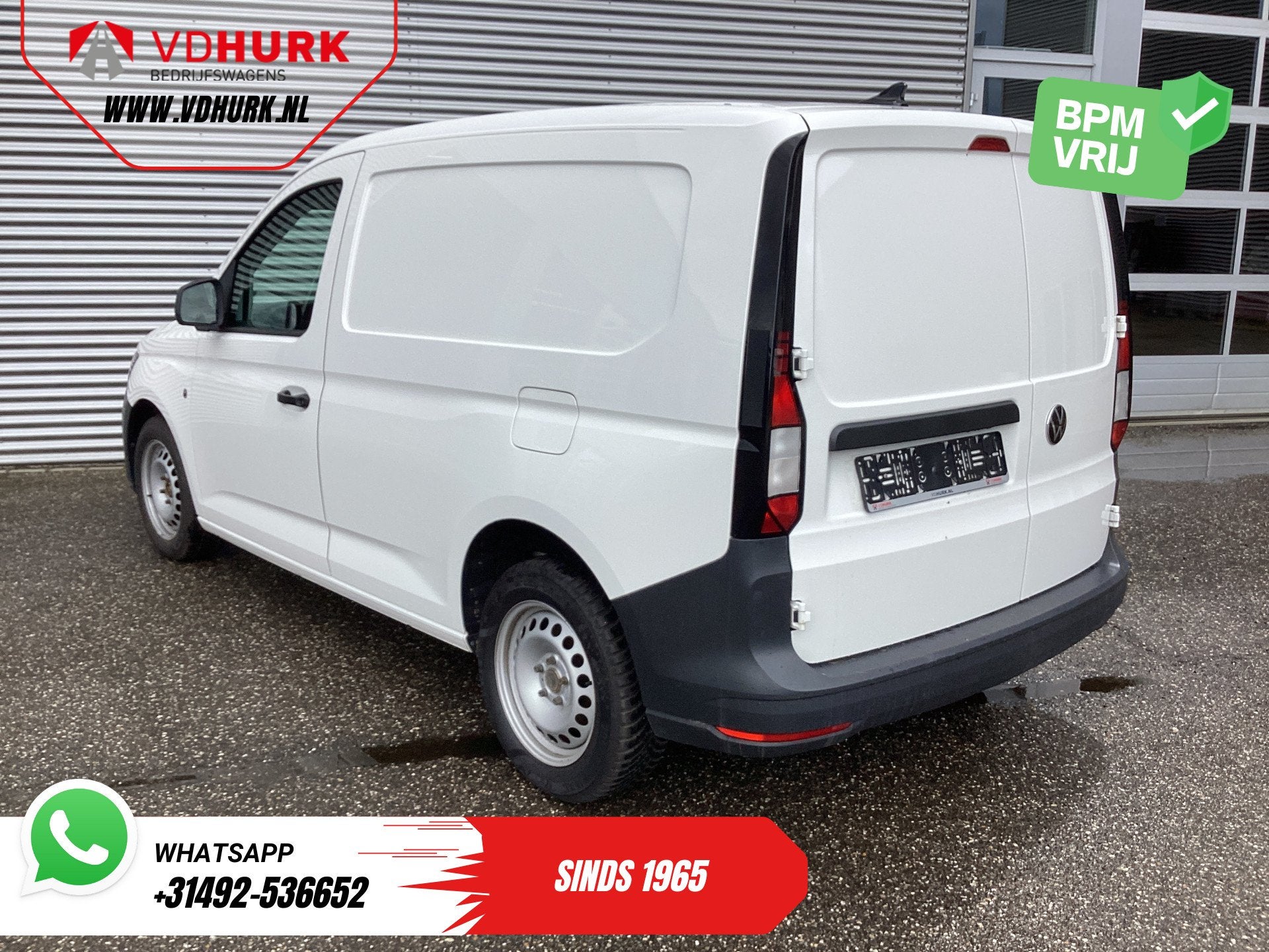 Volkswagen Caddy Cargo 2.0 TDI 100 pk Omvormer/ Sortimo/ Cru, Auto's, Bestelauto's, Voorwielaandrijving, Gebruikt, 4 cilinders