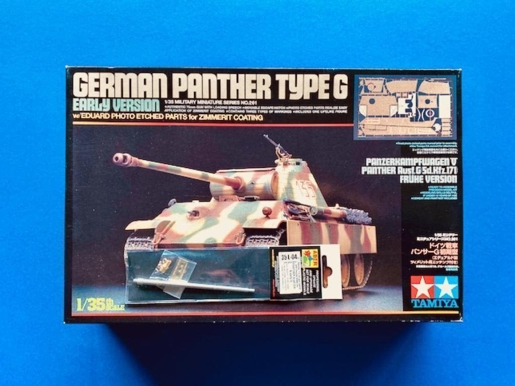 Tamiya 35261 German Panther Type G Early Prod. SET PE 1/35, Overige merken, Tank, Verzenden, Groter dan 1:32