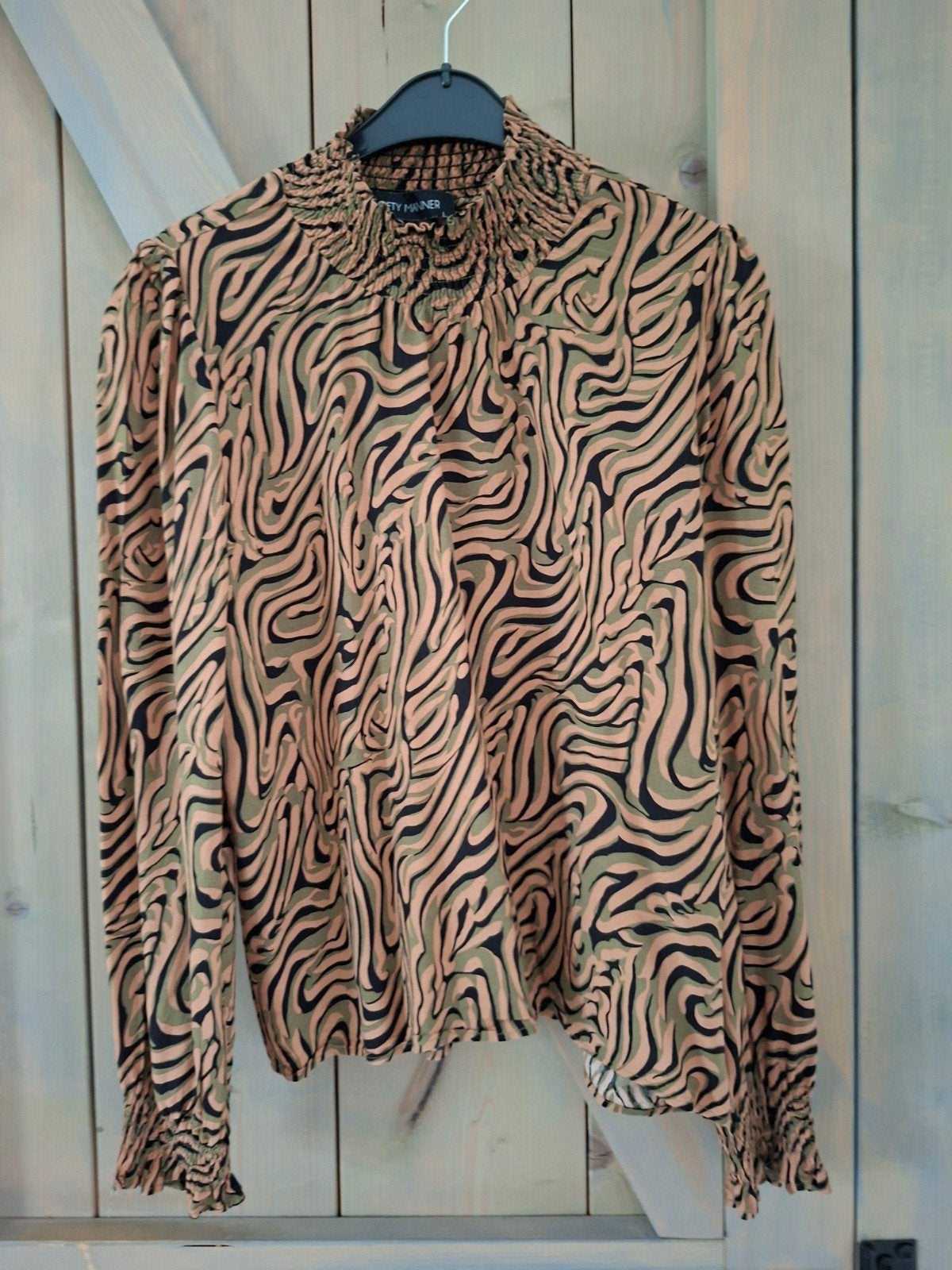 Lofty Manner blouse met zebraprint, Kleding | Dames, Meerkleurig, Lofty Manner, Maat 42/44 (L), Ophalen of Verzenden