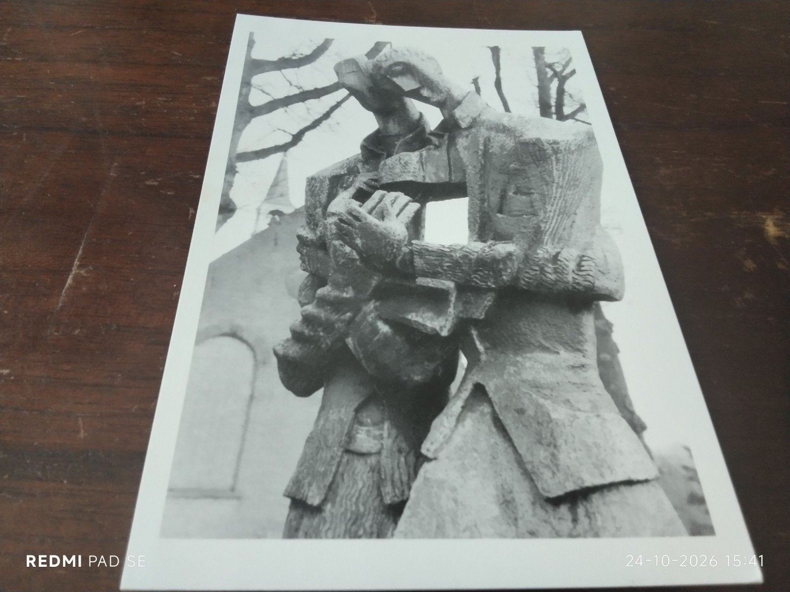Ansichtkaart Gebroeders van Gogh - Beeld Zadkine Zundert, 1980 tot heden, Foto, Ophalen of Verzenden, Zo goed als nieuw