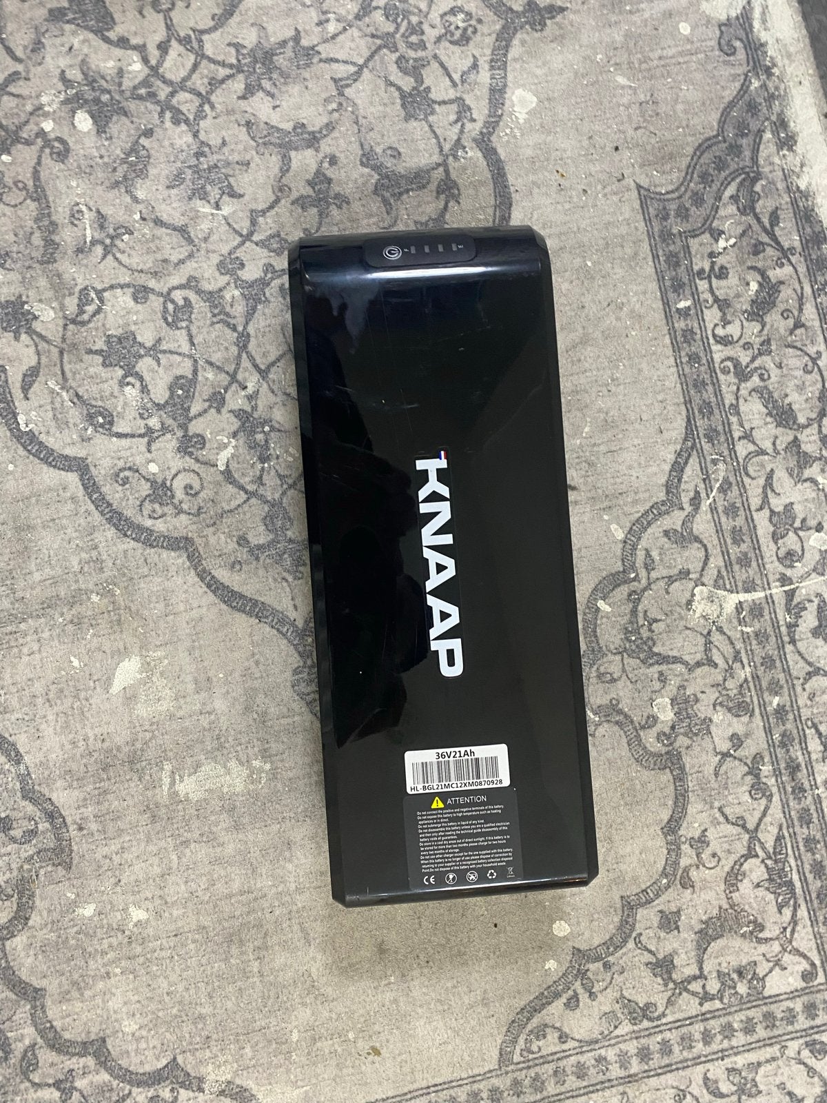 Knaap e-bike accu 36V 21Ah, Zo goed als nieuw