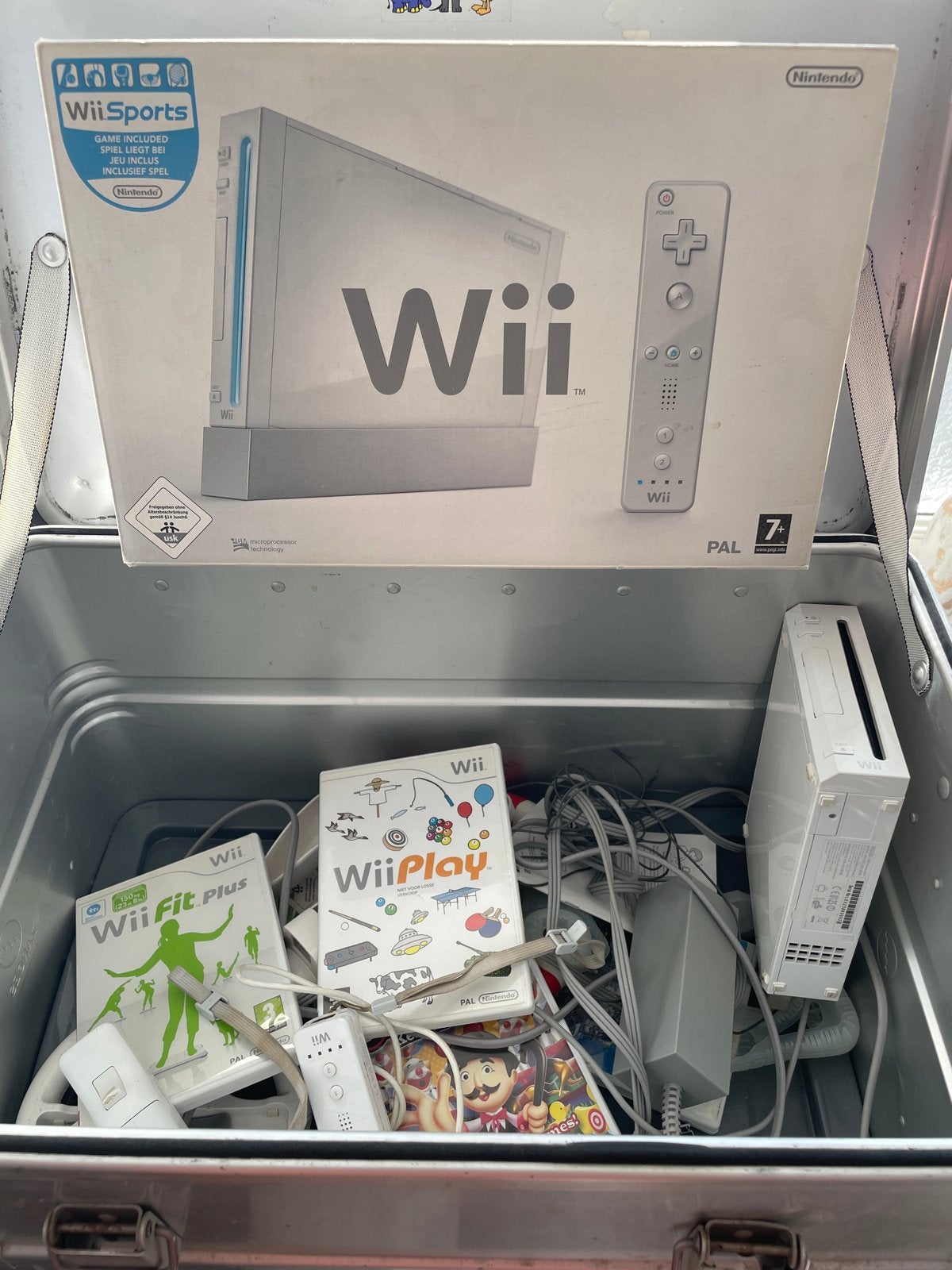 Nintendo Wii Bundel met Games en Accessoires, Ophalen, Gebruikt, Met 2 controllers, Met games
