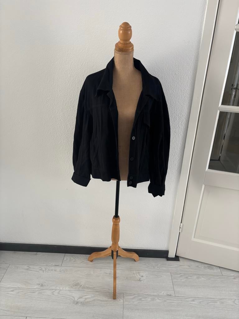 Zwart jasje van BY SWAN Paris, maat L, Ophalen of Verzenden, Zo goed als nieuw, Zwart