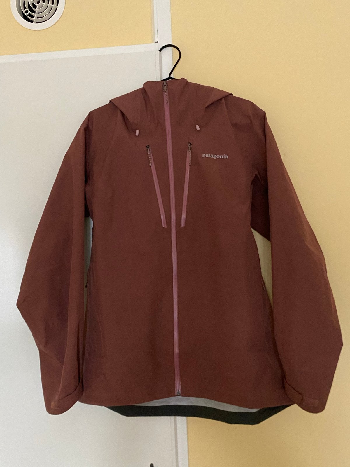 Patagonia Triolet hardshell jack maat L - gore-tex 3L, Ophalen of Verzenden, Zo goed als nieuw, Maat 42/44 (L), Roze