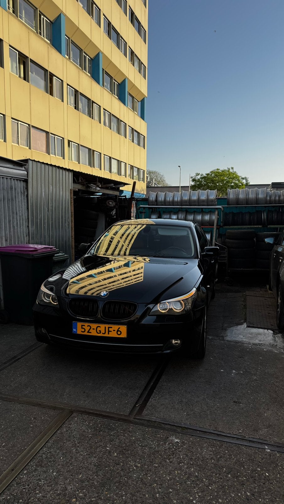 BMW 5-Serie 2.0 520I AUT 2008 Zwart, Automaat, Euro 5, Achterwielaandrijving, 4 cilinders